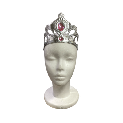 כתר בד מלך/ה צבע כסף- פורים