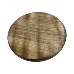 מגש בוצ'ר עץ עגול גם רגליים קטנטנות 2.5*25 ס"מ