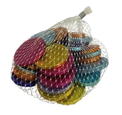 שק המטבעות שמגיע בתוך התיבת אוצר