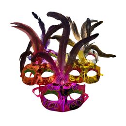 מסכה קרנבל 20*15 ס"מ- מחיר ליחידה, צבע אקראי