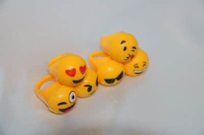 טבעת סיליקון סמיילי- דגם אקראי