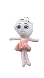 מחזיק מפתחות בובה בריינרוט בלרינה קפוצ׳ינה כ-16 ס"מ