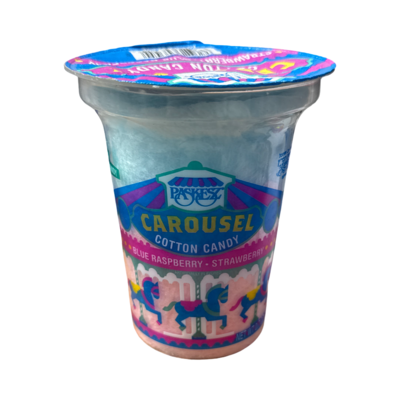 שערות סבתא בטעמים (כחול ורוד)