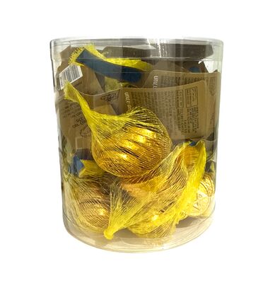 מטבעות שוקולד ברשת- 20 מארזים (5 יח' ברשת) 550 גרם, חלבי