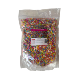 סוכריות קישוט לעוגה צבעוניות מקרונים 650 גרם