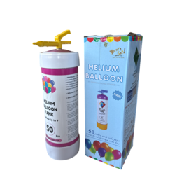 ייבוא בלעדי! מיכל הליום חד פעמי- לניפוח עד 50 בלונים בגודל של 9"