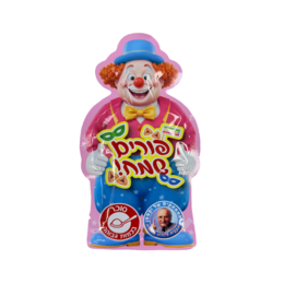 סוכריות טופי באריזה בצורת ליצן