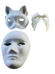 מסכה לפנים לצביעה מחיר ליחידה, דגם אקראי