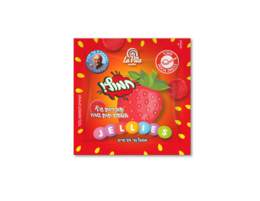 סוכריות ג'לי בטעם תות 24 גרם