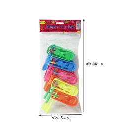 מארז צבעוני 10 יח׳ רעשן