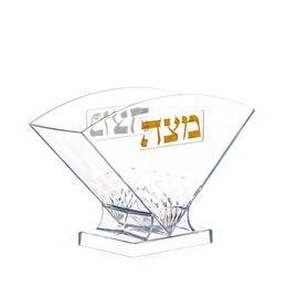כלי פלסטיק למצות -משולש 25/17/9 ס"מ 20016