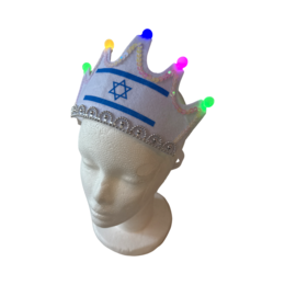 כתר אורות צבעוניים ליום העצמאות