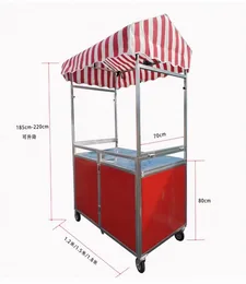 להשכרה - שולחן מזנון מתקפל דגם דוכן ירידים 1.50 אדום לבן