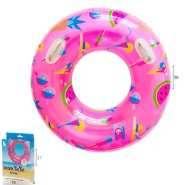 אבוב קייצי 90 ס"מ עם ידיות בקופסה 74599
