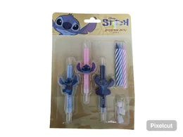 נרות לעוגה סטיץ' 6יח