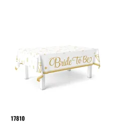מפה ניילון לשוולחן BRIDE TO BE 274*137