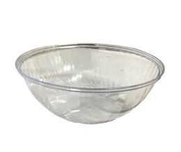 קערה פסים שקופה גדולה 30 ס"מ