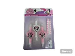 נרות לעוגה מיני מאוס 6 יח