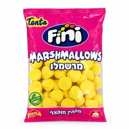 מרשמלו כדורים צהוב חצי קילו